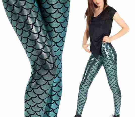 Mermaid Leggings Women