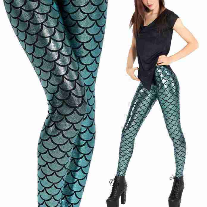 Mermaid Leggings Women