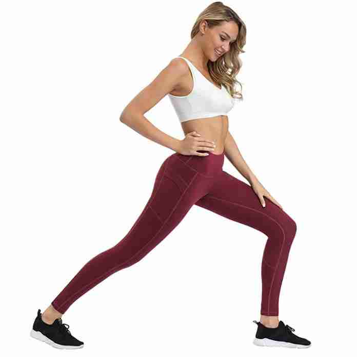 LifeSky Women Workout Leggings with Pockets