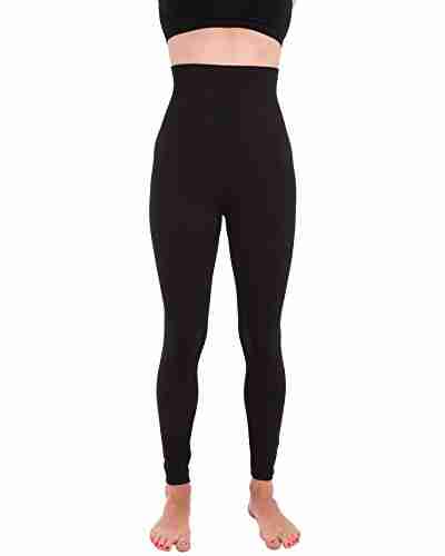 homma activewear thick high waist tummy compression slimming body leggings