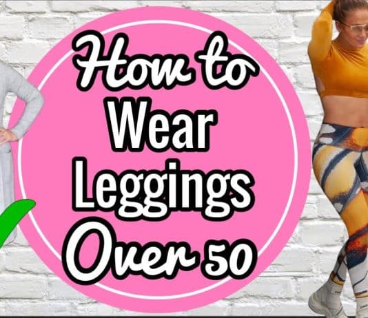 how to wear leggings at 50 4