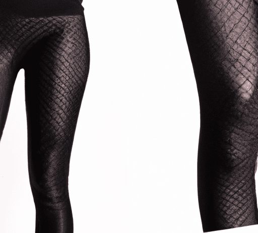 black leggings with mesh details edgy twist on a basic