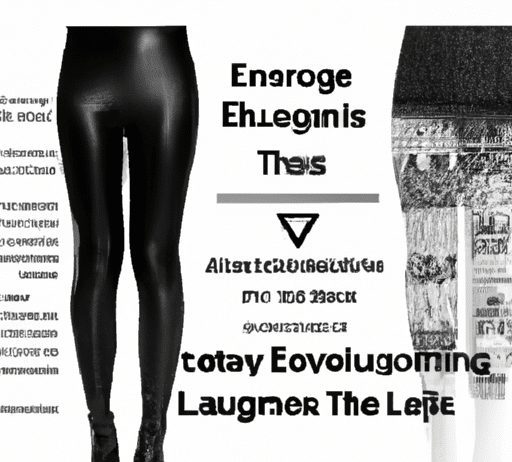 how did leggings evolve from hosiery to fashion staple