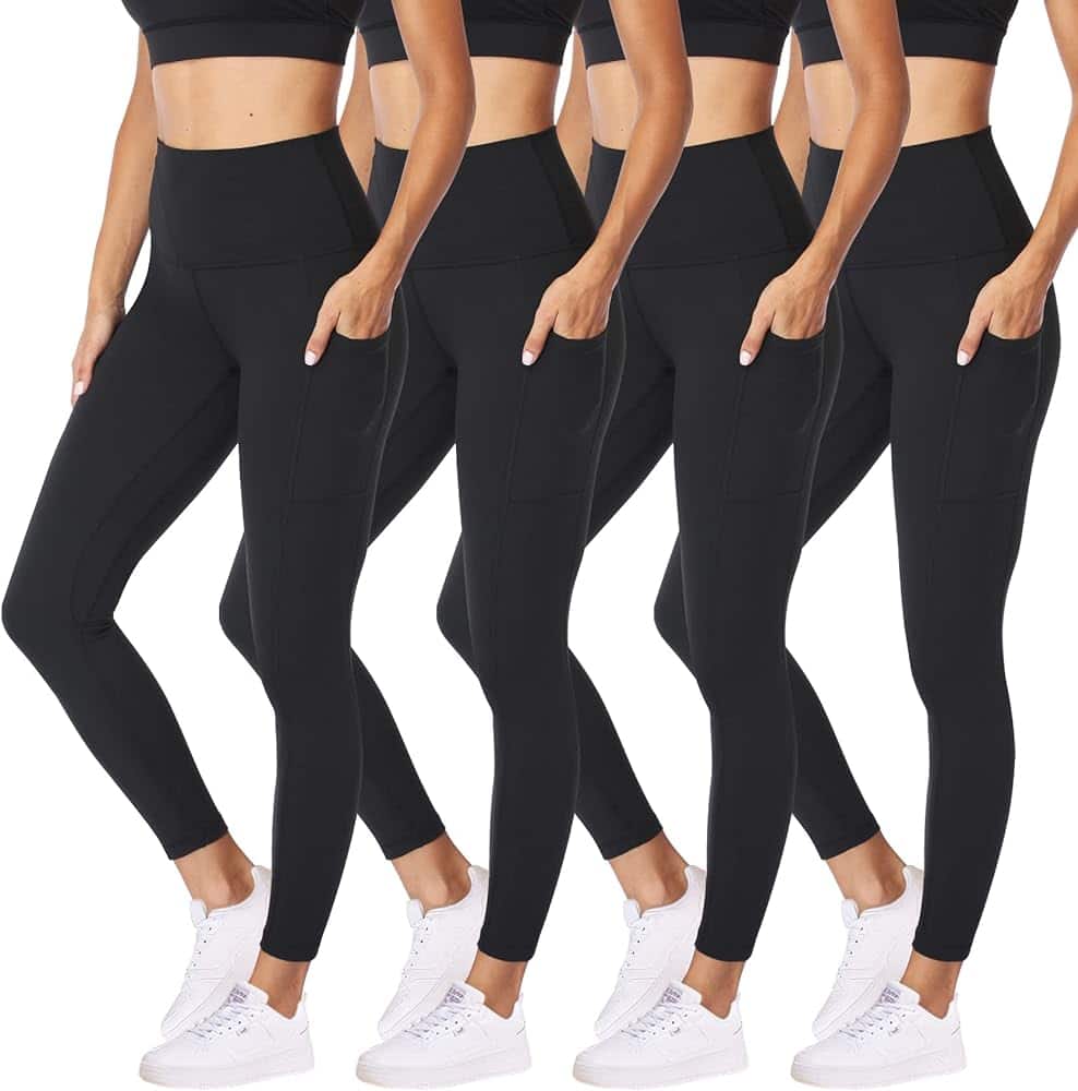 Black Leggings For Spin Class - Sweat-Wicking  Breathable Fabric