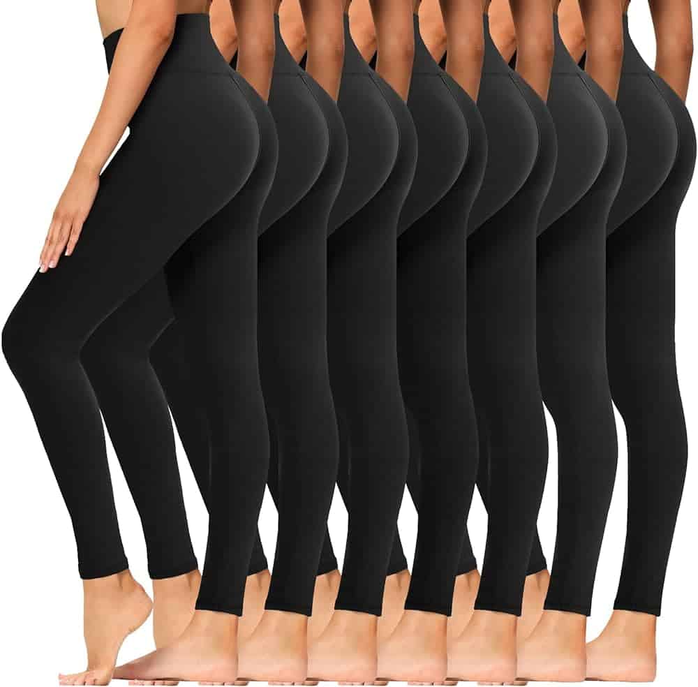Thick Black Leggings - Heavier Weight For Superior Coverage