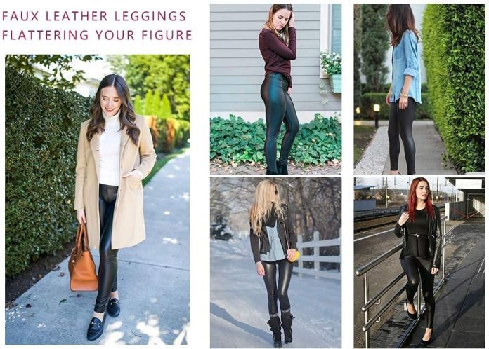 leggings battle comparing 5 sexy high waisted faux leather pants