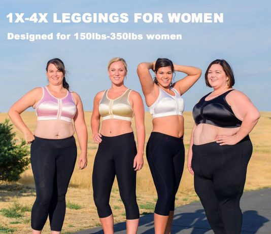 morefeel plus size leggings for women stretchy x large 4x tummy control high waist spandex workout black yoga pants
