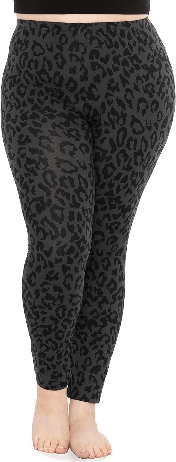 STRETCH IS COMFORT Womens Plus Size Knee  Full Length Leggings | X-Large - 7X
