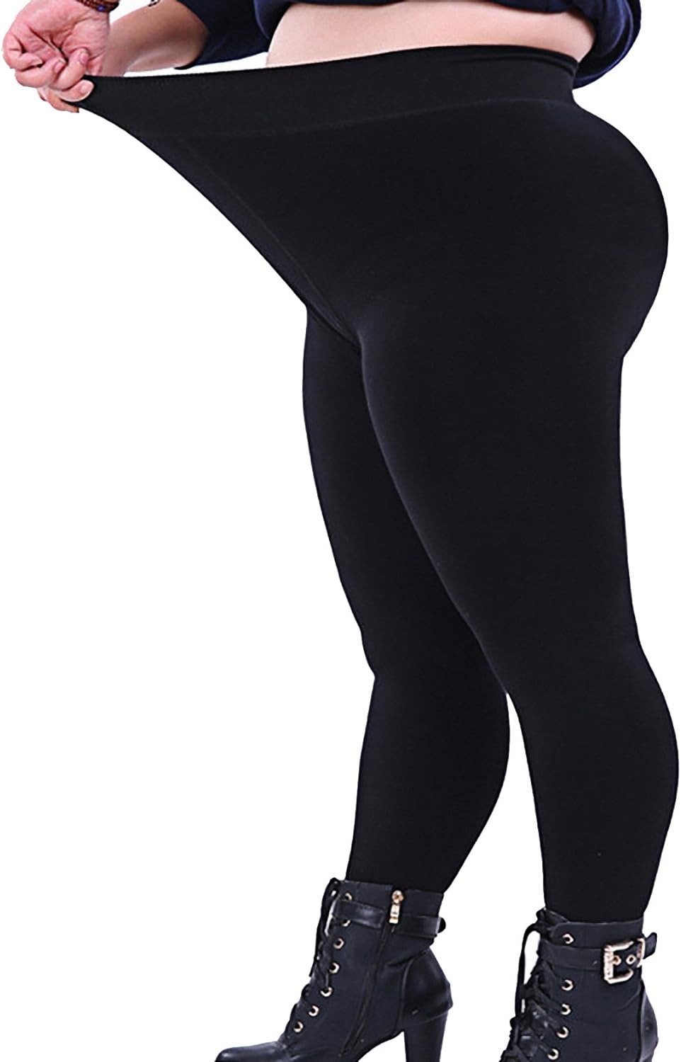 Cotton Leggings for Women Plus Size High Waisted Thick XL 2XL 3XL 4XL