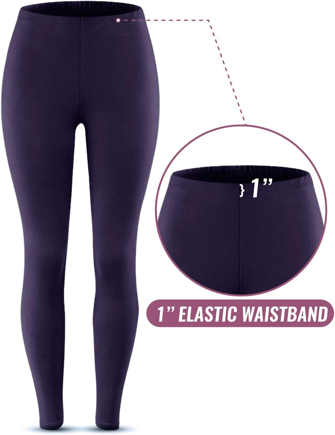 SATINA High Waisted Capri  Full Length Leggings Yoga