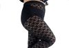 Women’s Plus-Size Stretchy Lace Pattern Capris Leggings Tights review