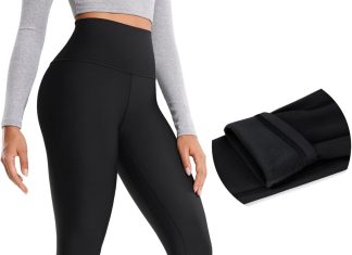 CRZ YOGA Fleece Lined Leggings review