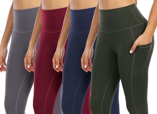 YOUNGCHARM 4 Pack Leggings review