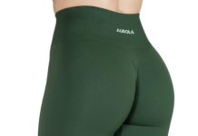 AUROLA Dream Collection Workout Leggings for Women High Waist Seamless Scrunch Athletic Running Gym Fitness Active Pants