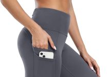 Ewedoos Leggings with 5 Pockets for Women Yoga Pants 25″/ 27″ Workout Leggings for Women Tummy Control Running