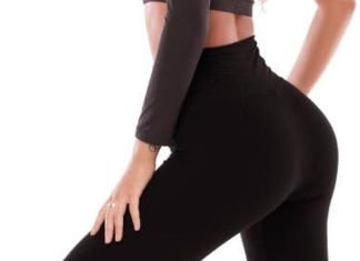 CADITEX Fleece Lined Leggings for Women – Women Leggings Buttery Soft Tummy Control Workout Gym Yoga Pants Black