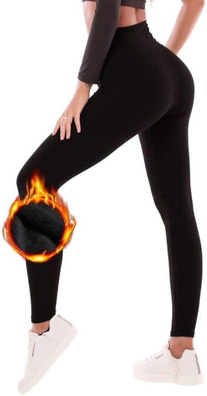 caditex-fleece-lined-leggings-for-women-women-leggings-buttery-soft-tummy-control-workout-gym-yoga-pants-black