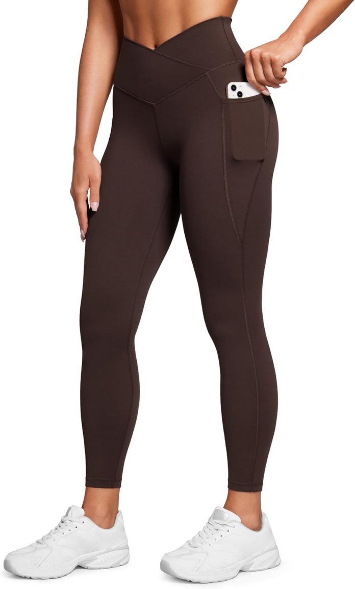 crz-yoga-butterluxe-womens-crossover-waist-workout-leggings-with-pockets-v-cross-high-waist-gym-lounge-yoga-pants