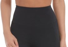 Danskin Women’s High Rise Contour Bonded Ankle Leggings