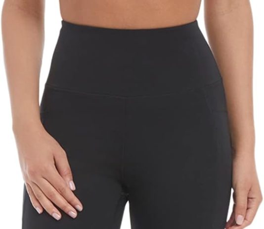 Danskin Women’s High Rise Contour Bonded Ankle Leggings
