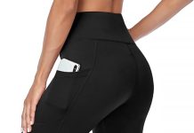 GAYHAY High Waisted Leggings with Pockets for Women – Buttery Soft Yoga Pants for Gym Workout, Athletic Running