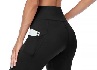 GAYHAY High Waisted Leggings with Pockets for Women – Buttery Soft Yoga Pants for Gym Workout, Athletic Running
