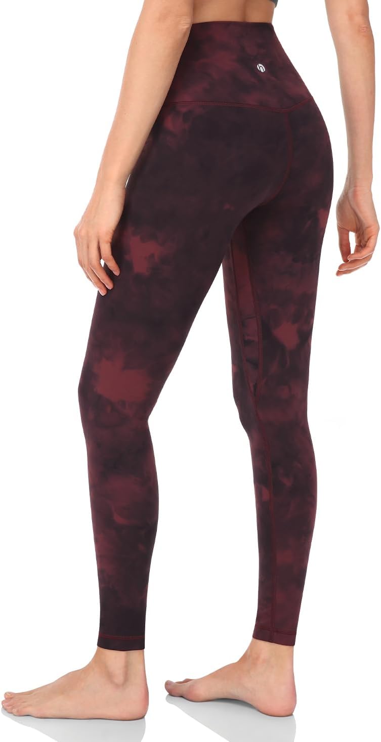 HeyNuts Essential Leggings 28, High Waisted Comfortable Soft Athletic Yoga Pants Full Length HeyNuts Essential Leggings 28, High Waisted Comfortable Soft Athletic Yoga Pants Full Length