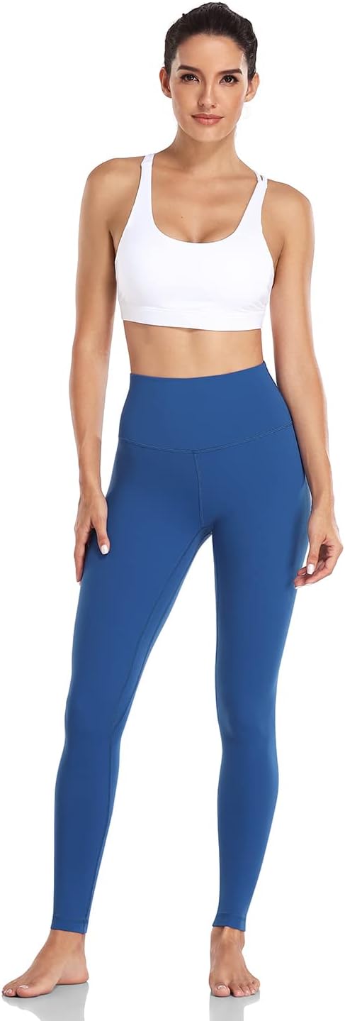 HeyNuts Essential Leggings 28, High Waisted Comfortable Soft Athletic Yoga Pants Full Length HeyNuts Essential Leggings 28, High Waisted Comfortable Soft Athletic Yoga Pants Full Length