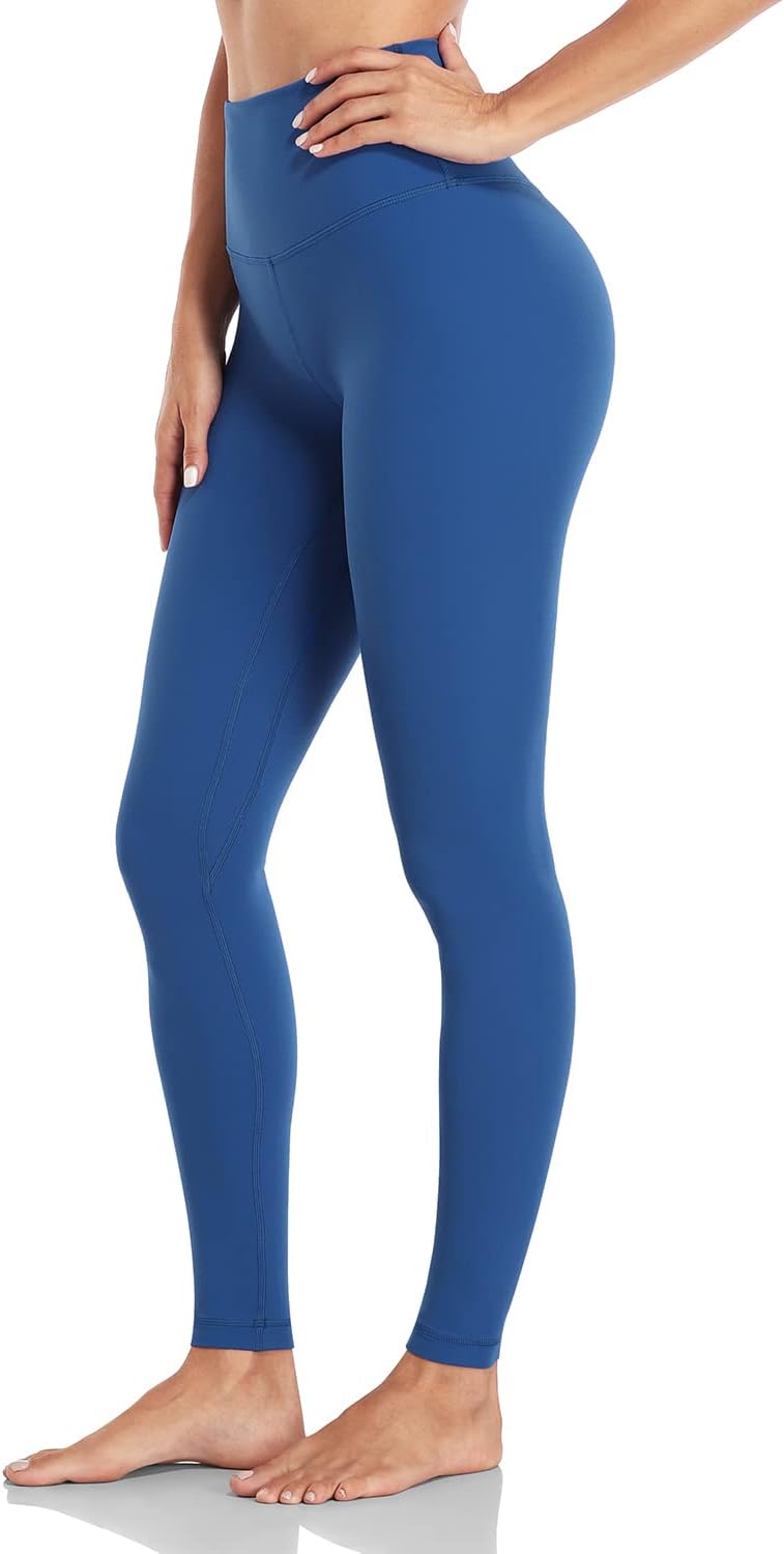 HeyNuts Essential Leggings 28, High Waisted Comfortable Soft Athletic Yoga Pants Full Length HeyNuts Essential Leggings 28, High Waisted Comfortable Soft Athletic Yoga Pants Full Length