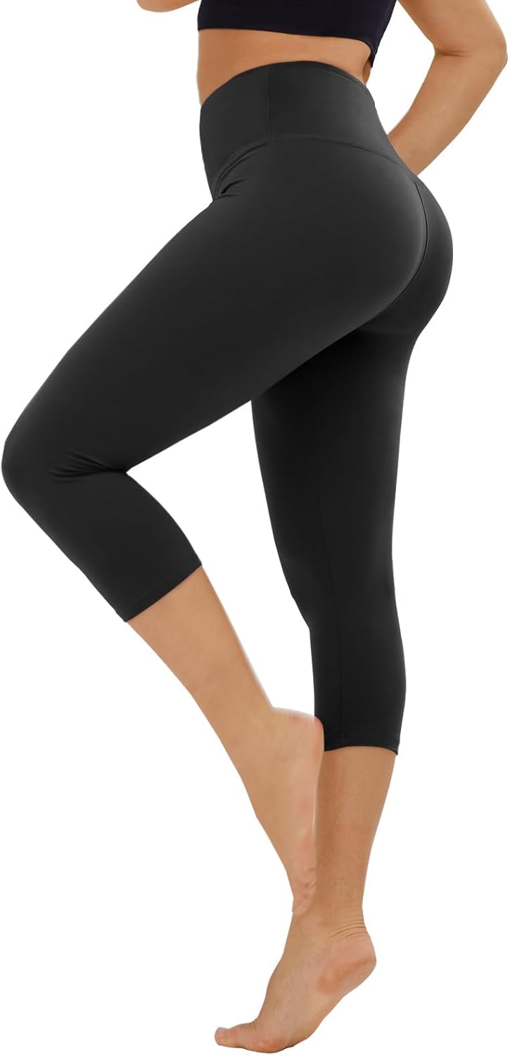 High Waisted Leggings for Women - No See Through Tummy Control Cycling Workout Yoga Pants with Pockets Reg Plus High Waisted Leggings for Women - No See Through Tummy Control Cycling Workout Yoga Pants with Pockets Reg Plus
