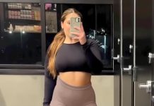 QOQ Women’s Seamless Leggings High Waist Gym Running Vital Yoga Pants Butt Lift Workout Tights Tummy Control
