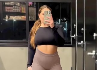 QOQ Women’s Seamless Leggings High Waist Gym Running Vital Yoga Pants Butt Lift Workout Tights Tummy Control
