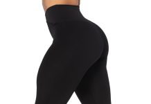 Sunzel Womens Flare Leggings No Front Seam Flare Yoga Pants with Tummy Control Crossover High Waist – 28″ / 30″ / 32″ / 34″