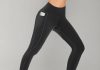 MIRITY 4 Pack Yoga Leggings with Pockets for Women – High Waist Tummy Control Pants for Workout Home |