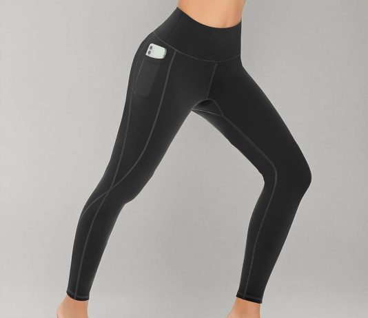 MIRITY 4 Pack Yoga Leggings with Pockets for Women – High Waist Tummy Control Pants for Workout