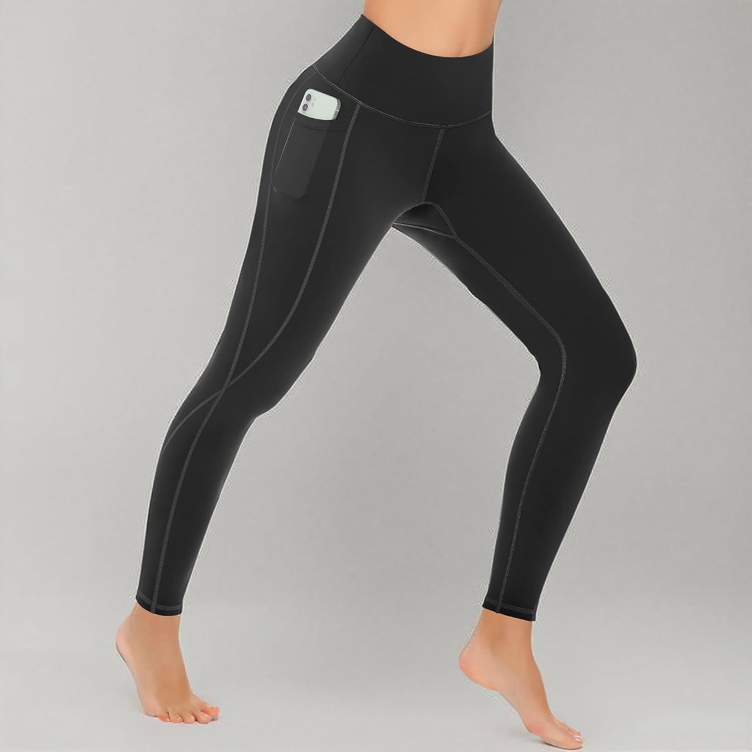MIRITY Pack Yoga Leggings with Pockets for Women - High Waist Tummy Control Pants for Workout MIRITY Pack Yoga Leggings with Pockets for Women - High Waist Tummy Control Pants for Workout